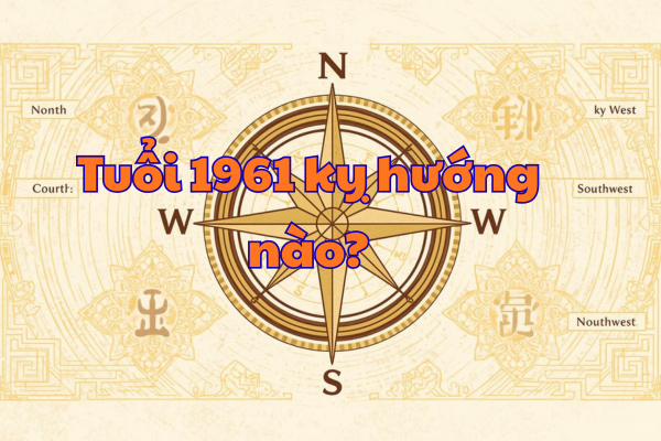 Ngoài các hướng tốt, người sinh năm 1961 nên tránh các hướng Tây tứ trạch vì dễ mang lại vận khí xấu.