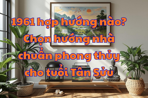 1961 hợp hướng nào? Chọn hướng nhà chuẩn phong thủy cho tuổi Tân Sửu