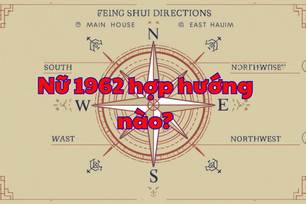 Nữ 1962 hợp hướng nào?