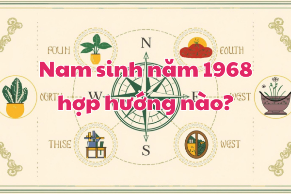 Nam sinh năm 1968 hợp hướng nào?