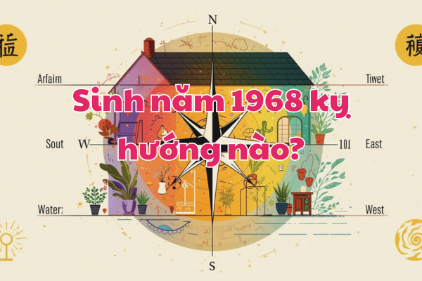 Ngoài việc tìm hiểu 1968 hợp hướng nào, gia chủ cũng cần tránh các hướng xấu trong phong thủy. 
