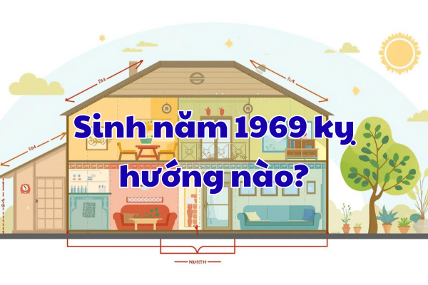 Sinh năm 1969 kỵ hướng nào?