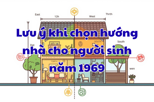 Lưu ý khi chọn hướng nhà cho người sinh năm 1969
