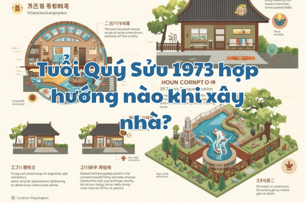 Tuổi Quý Sửu 1973 hợp hướng nào khi xây nhà? Phân tích phong thủy nam nữ chi tiết