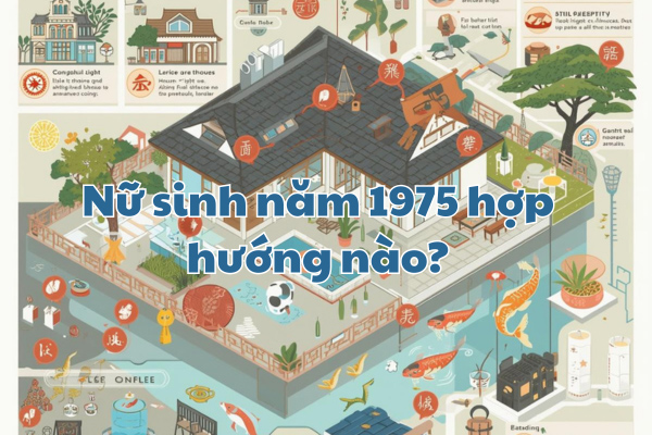 Nữ sinh năm 1975 hợp hướng nào?