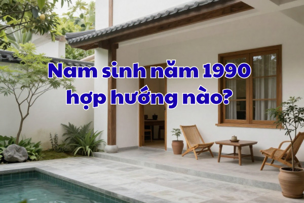 Nam sinh năm 1990 hợp hướng nào?