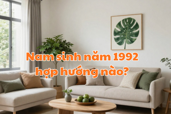 Nam sinh năm 1992 hợp hướng nào?