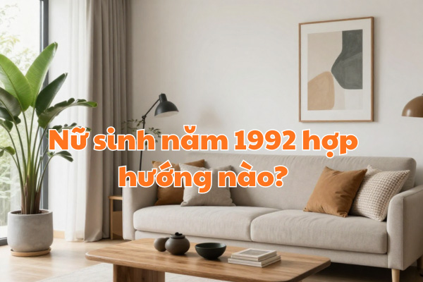 Nữ sinh năm 1992 hợp hướng nào?