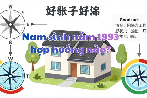 Nam sinh năm 1993 hợp hướng nào?