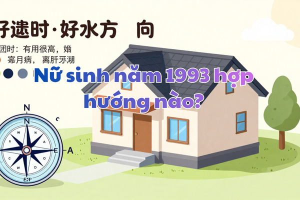 Nữ sinh năm 1993 hợp hướng nào?