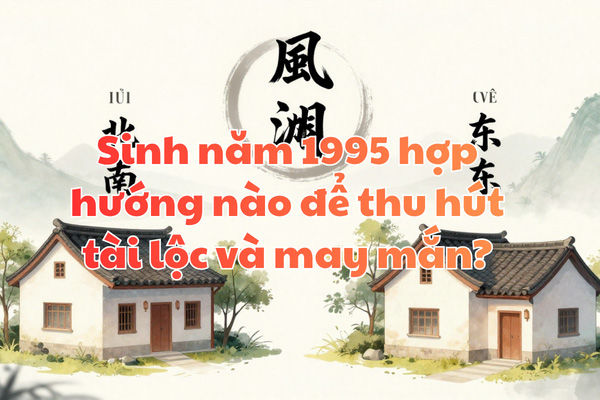 Sinh năm 1995 hợp hướng nào để thu hút tài lộc và may mắn?