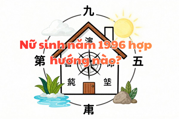 Nữ sinh năm 1996 hợp hướng nào?