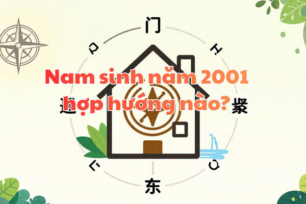 Nam sinh năm 2001 hợp hướng nào?