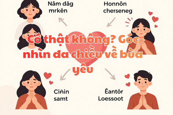 Có thật không? Góc nhìn đa chiều về bùa yêu