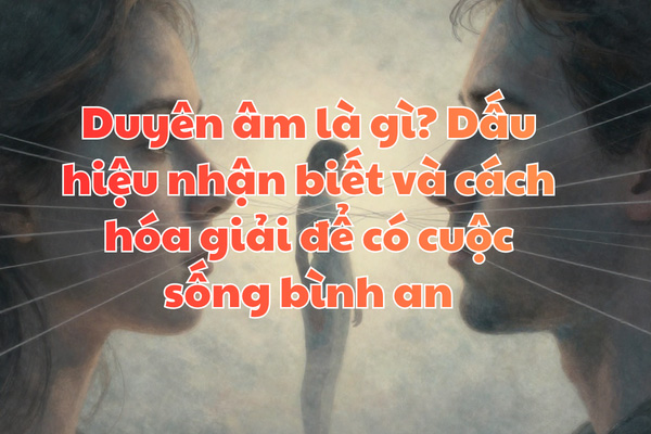 Duyên âm là gì? Dấu hiệu nhận biết và cách hóa giải để có cuộc sống bình an
