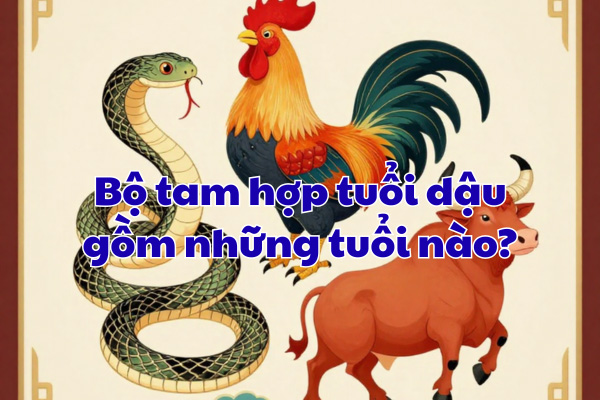 Bộ tam hợp tuổi dậu gồm những tuổi nào?