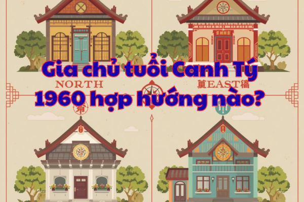 Gia chủ tuổi Canh Tý 1960 hợp hướng nào?