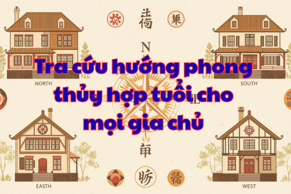 Tra cứu hướng phong thủy hợp tuổi cho mọi gia chủ – Bảng xem hướng nhà chuẩn bát trạch từ 1960–2014