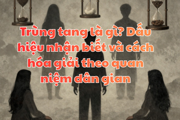 Trùng tang là gì? Dấu hiệu nhận biết và cách hóa giải theo quan niệm dân gian